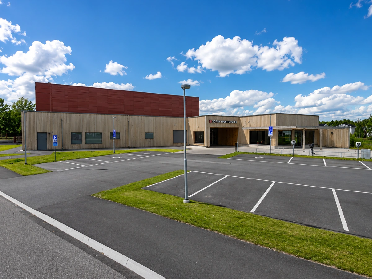 Sörby sporthall ljudanläggning och sporthallsteknik